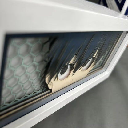 Lightbox Yoichi Isagi Blue Lock for Room Decoration Manga Paper Cut Table Desk Lamp Anime Light Box Blue Lock Dropshipping